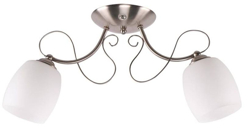 Candellux Amba mennyezeti lámpa 2x40 W borostyán-barna 32-78698