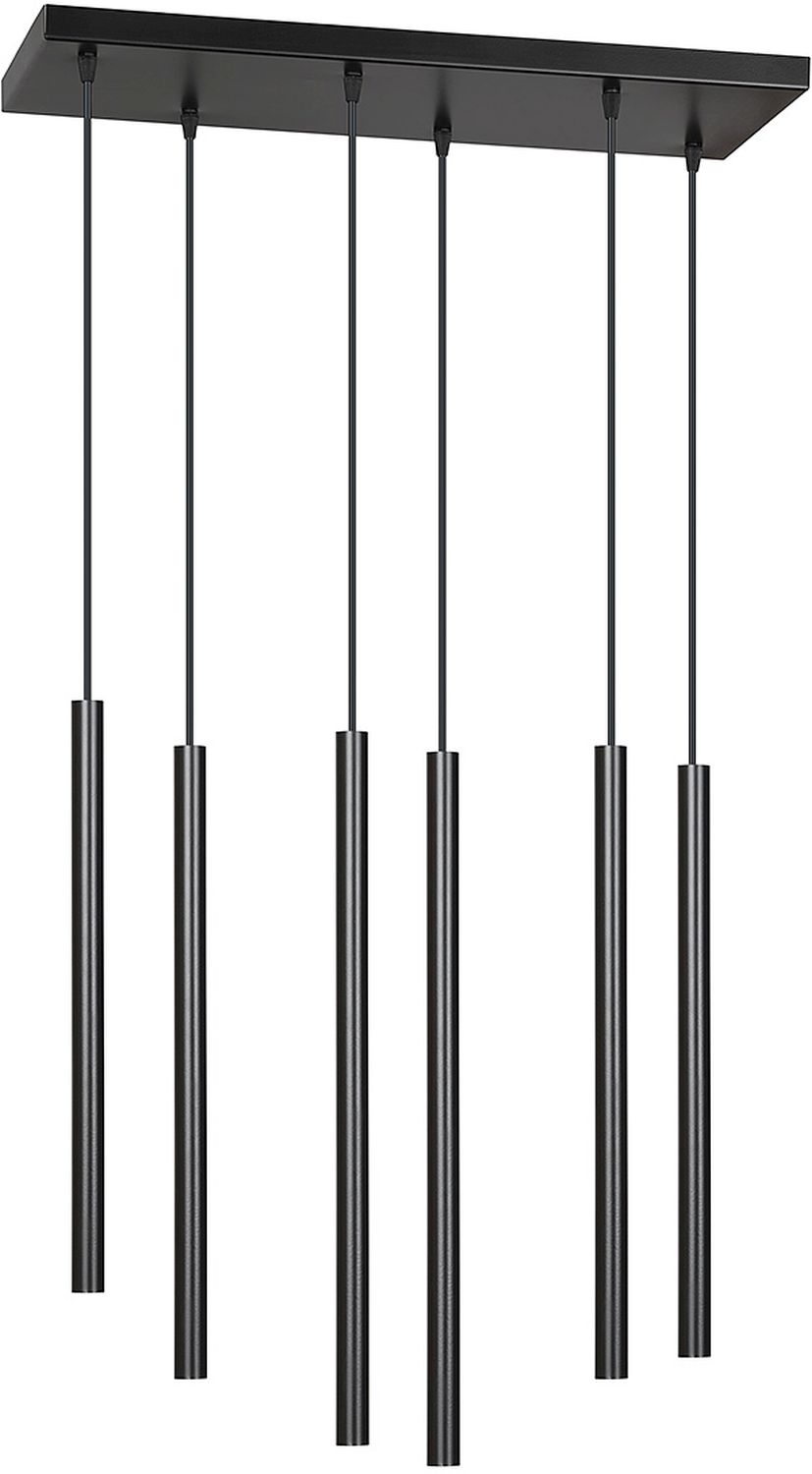 Emibig Selter függőlámpa 6x8 W fekete 552/6