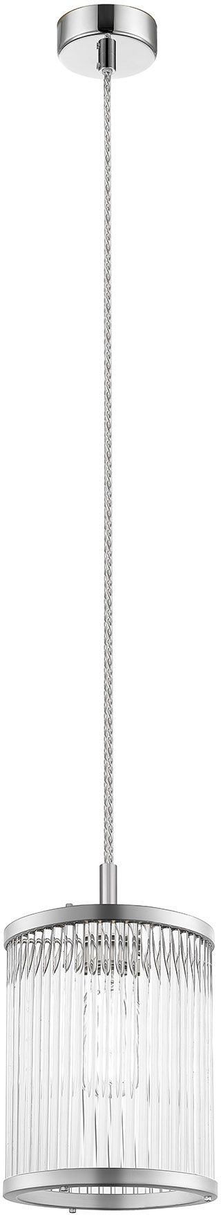 Zuma Line Sergio függőlámpa 1x60 W króm-átlátszó P0528-01F-F4AC
