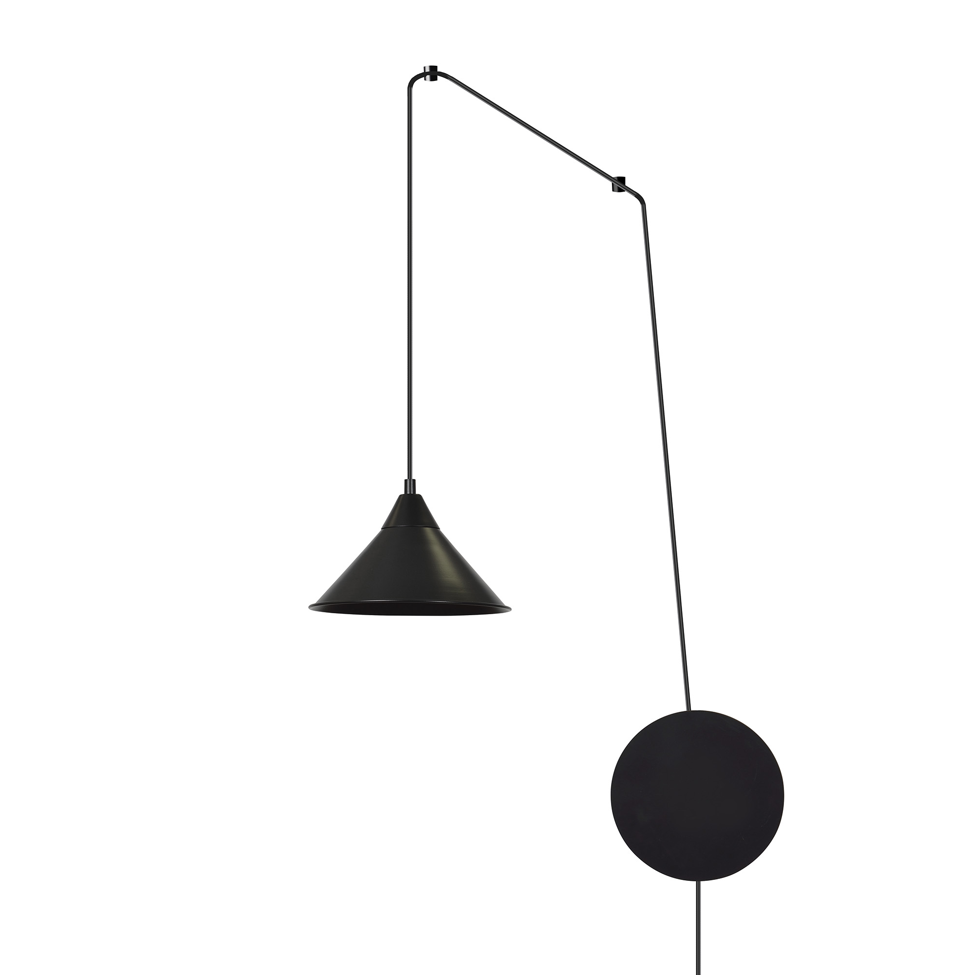 Emibig Abramo függőlámpa 1x15 W fekete 160/1