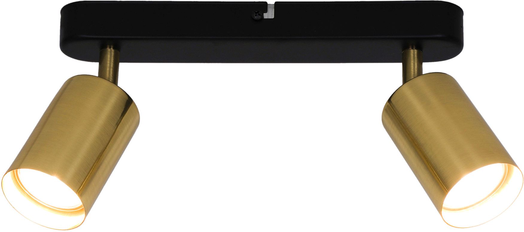 Zuma Line Vila mennyezeti lámpa 2x50 W fekete-arany GU13013C-2B