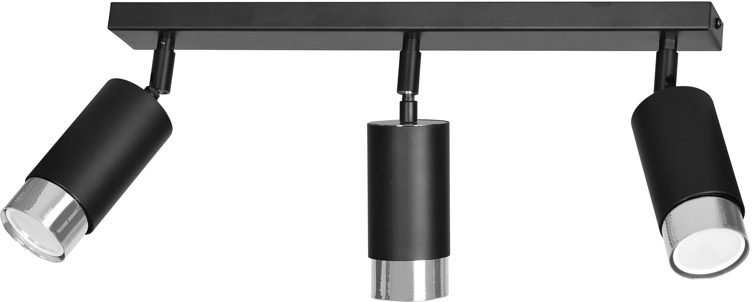 Emibig Hiro mennyezeti lámpa 3x8 W fekete-króm 964/3