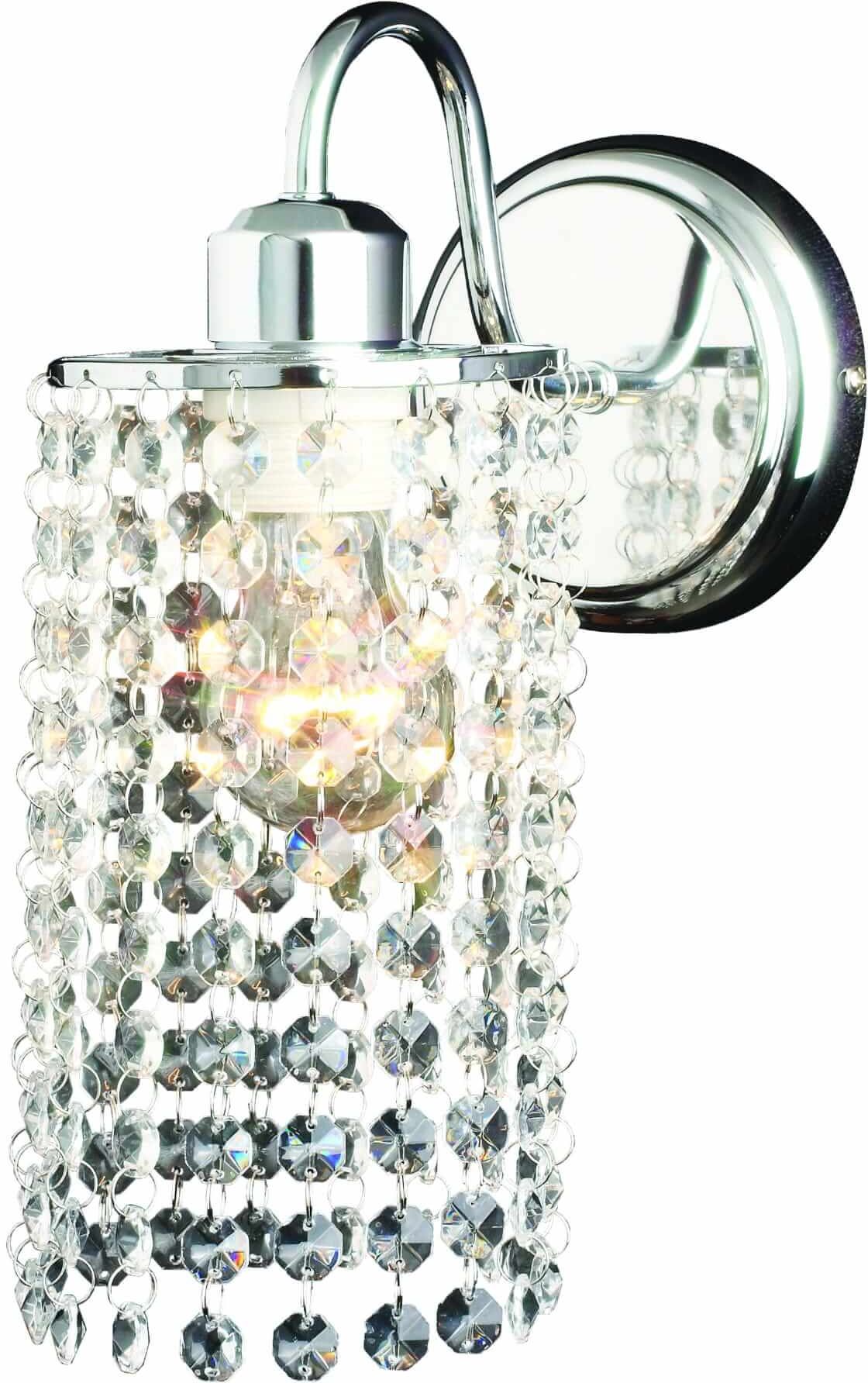 Light Prestige Bright Star oldalfali lámpa 1x60 W átlátszó-ezüst LP-812/1W