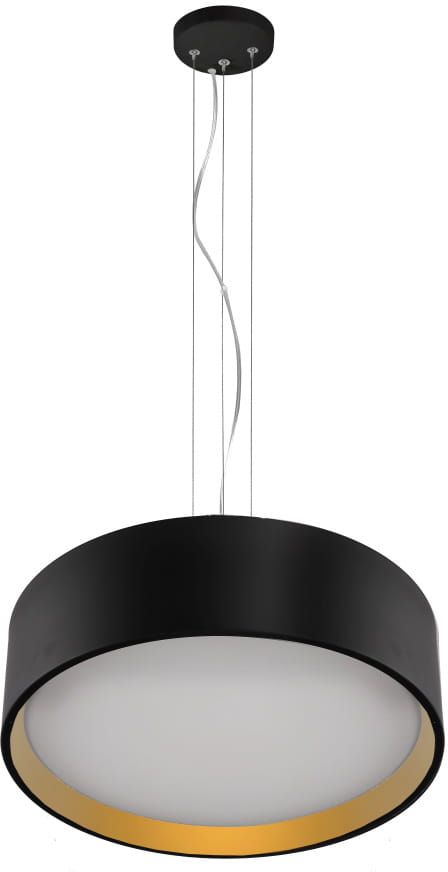 Light Prestige Hudson függőlámpa 1x36 W fekete-arany LP-043/1PBK/GD