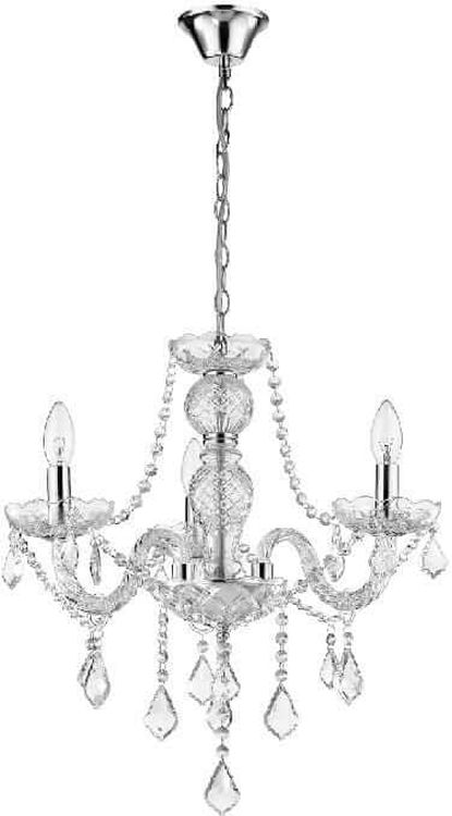 Light Prestige Cristallo függőlámpa 3x60 W átlátszó LP-2940/3P