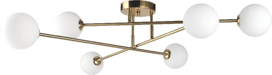 Light Prestige Dorado mennyezeti lámpa 6x28 W fehér-arany LP-002/6C