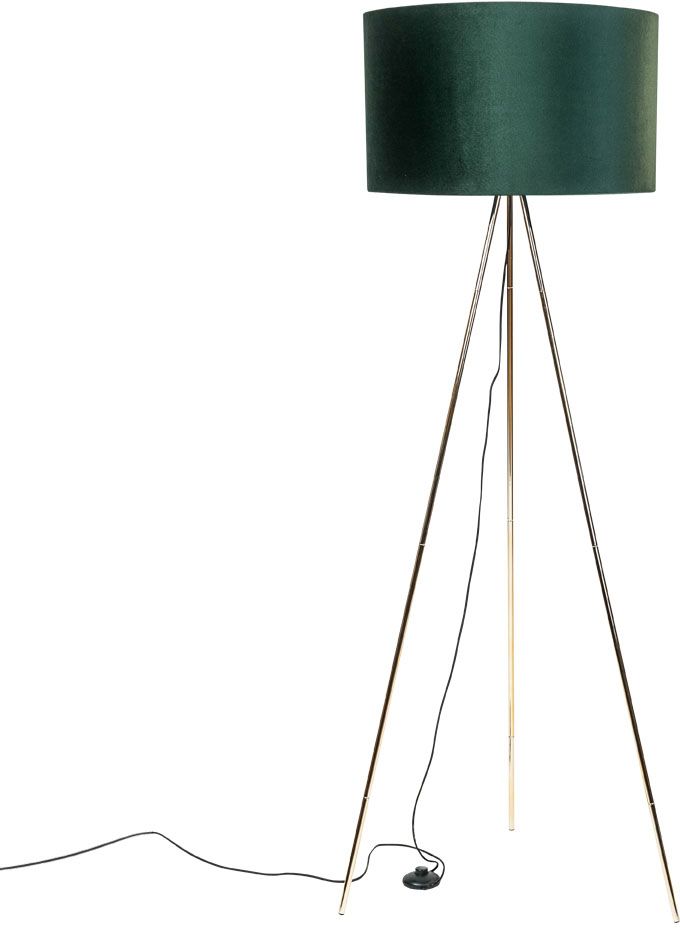 Zuma Line Inga állólámpa 1x40 W zöld H06-GD-GR