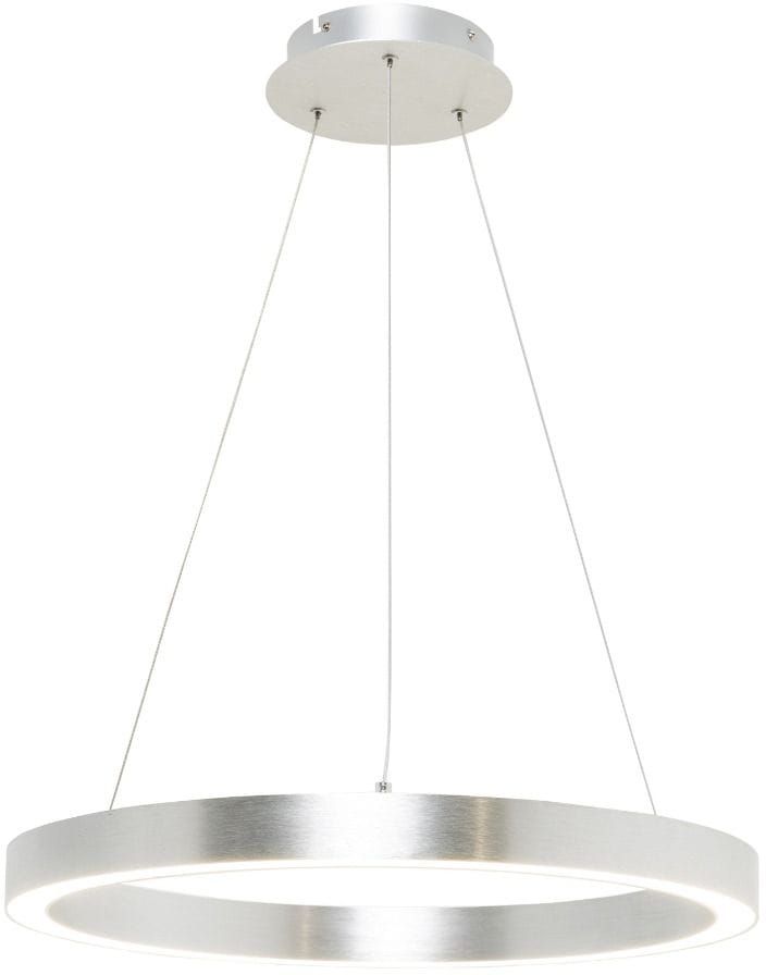 Zuma Line Carlo függőlámpa 1x30 W ezüst PL200910-500-SL
