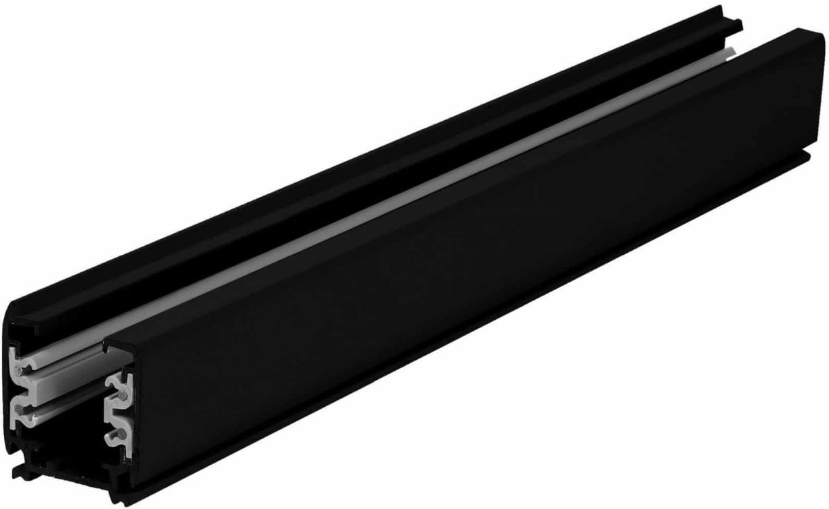 Light Prestige System 3F gyűjtősín x W fekete LP-571/2M-3FBK