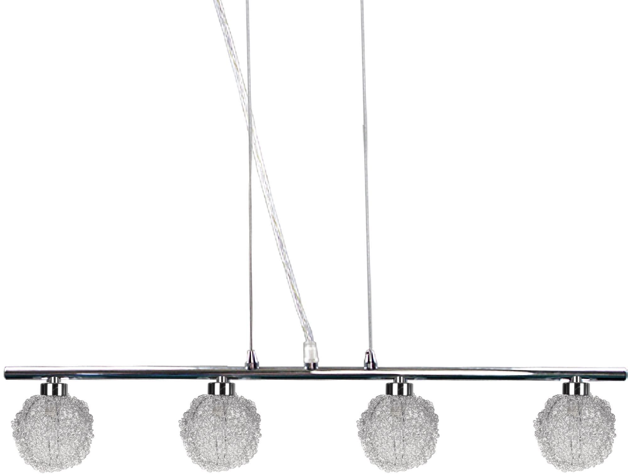 Candellux Wind függőlámpa 4x40 W króm 34-14092