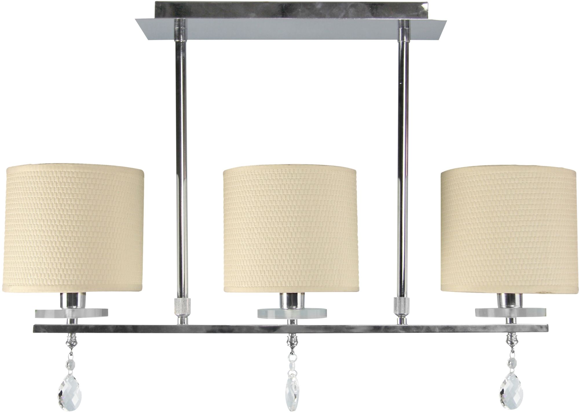 Candellux Estera mennyezeti lámpa 3x40 W króm-krém 33-11510