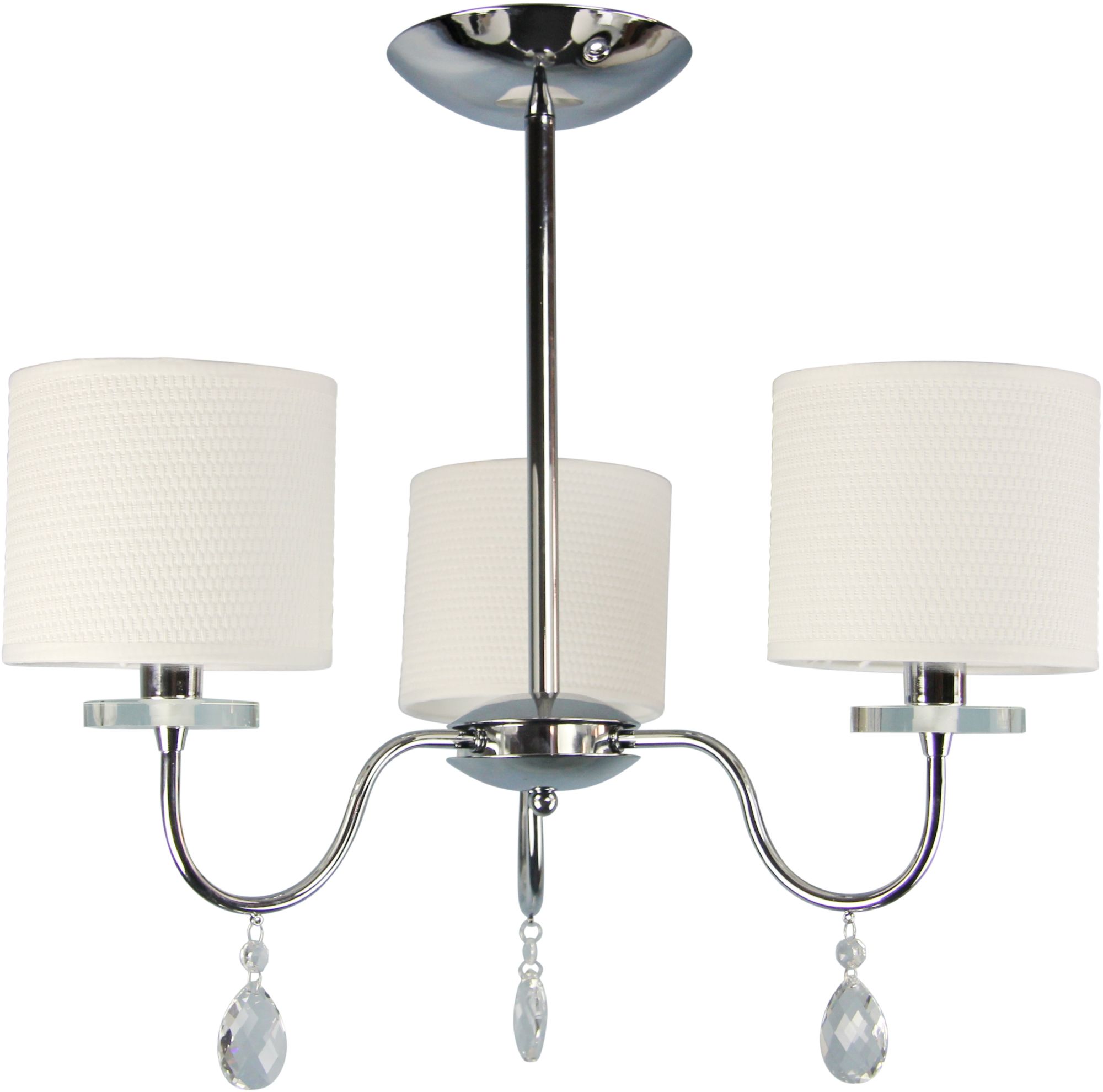 Candellux Estera mennyezeti lámpa 3x40 W króm-krém 33-11664