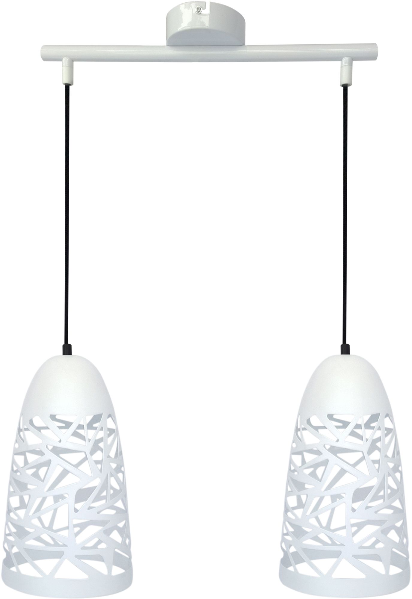 Candellux Sabrin függőlámpa 2x60 W fehér 32-54869