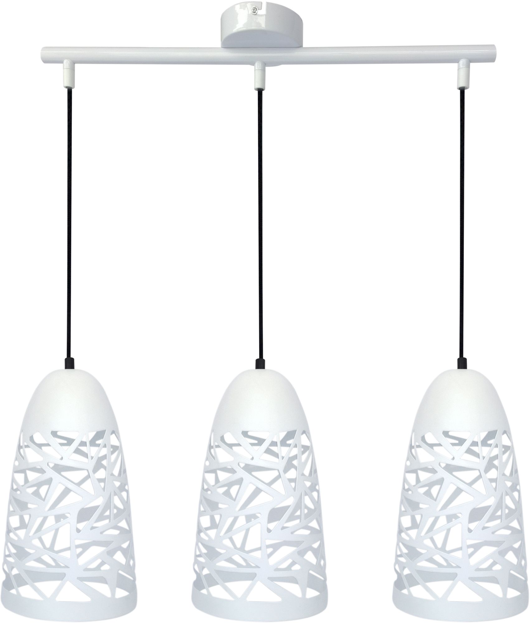 Candellux Sabrin függőlámpa 3x60 W fehér 33-54876