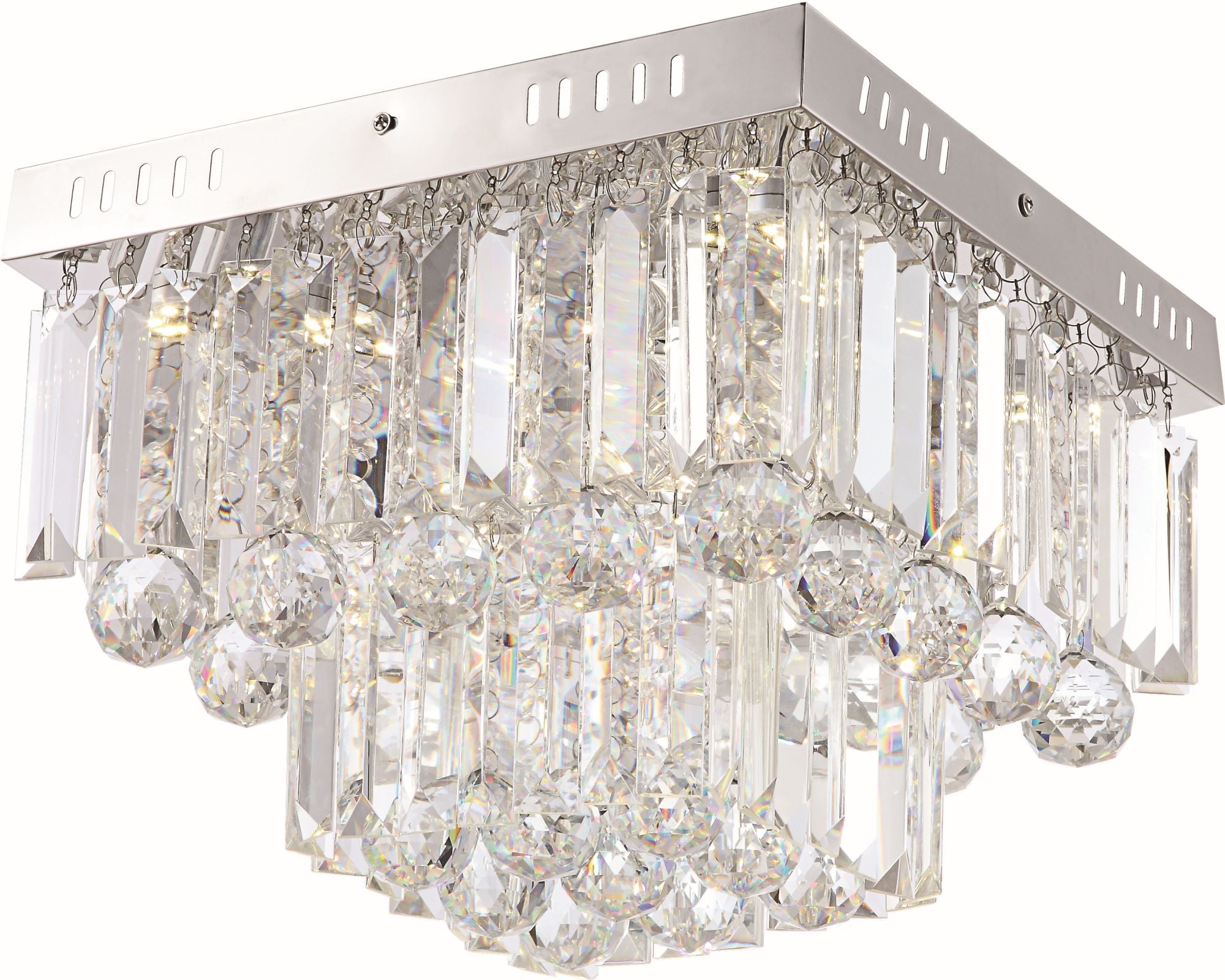 Candellux Carmina mennyezeti lámpa 1x18 W króm-kristály 98-44716