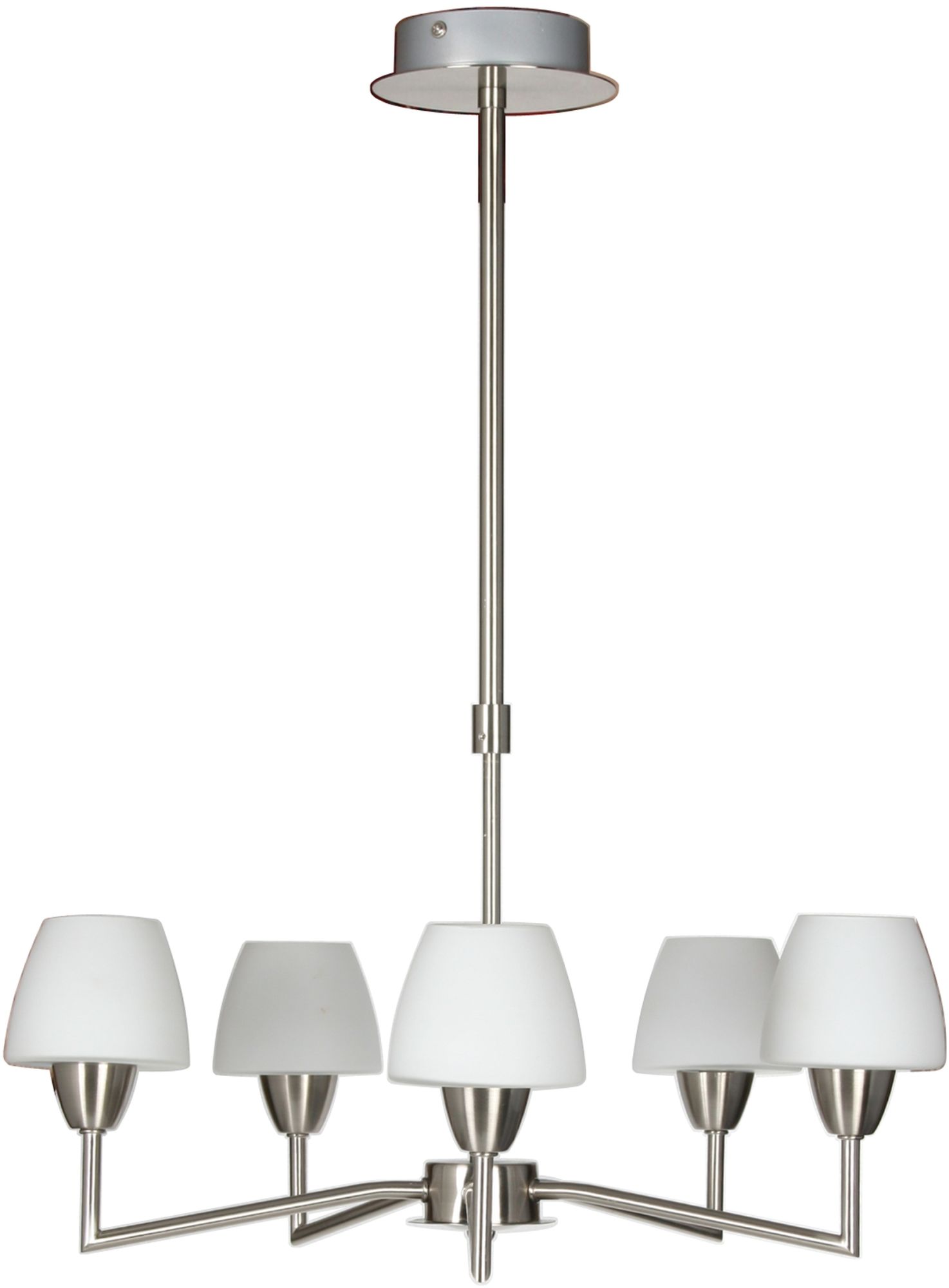 Candellux Togo mennyezeti lámpa 5x40 W fehér-nikkel 35-10646
