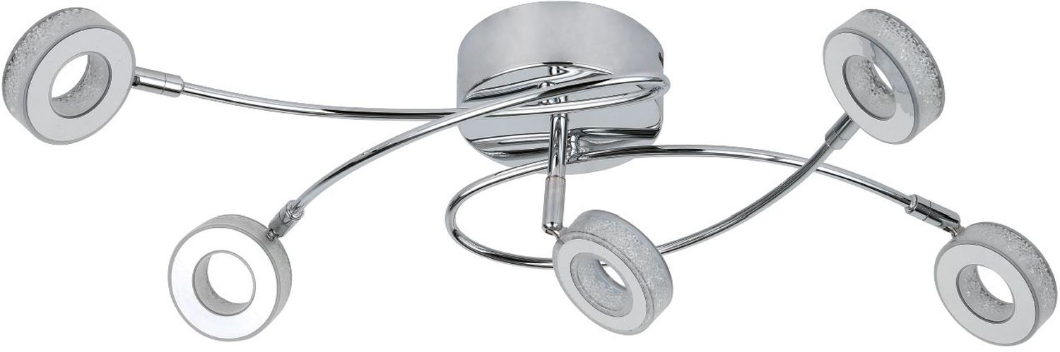 Candellux Vinola mennyezeti lámpa 5x5 W króm 98-66039