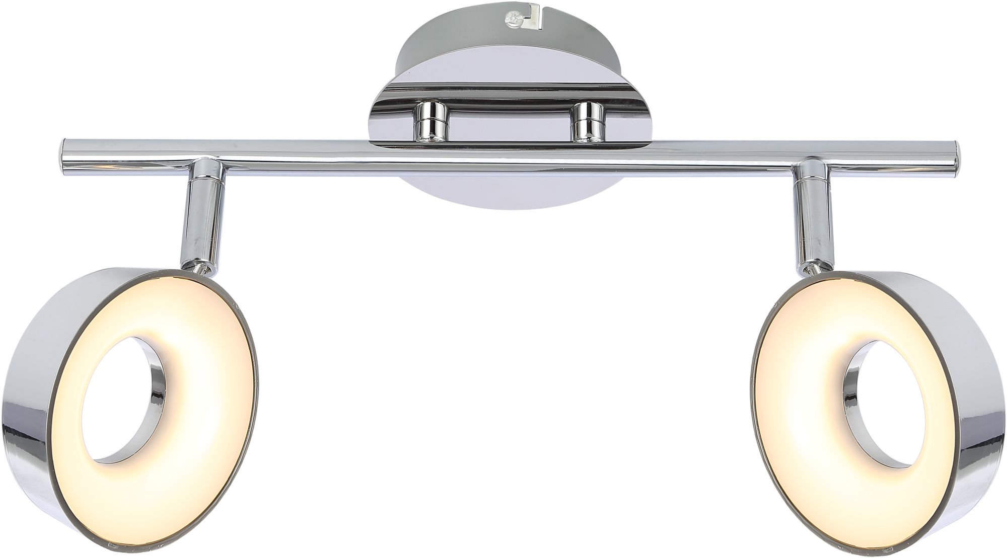 Candellux Isla mennyezeti lámpa 2x4 W króm 92-61713