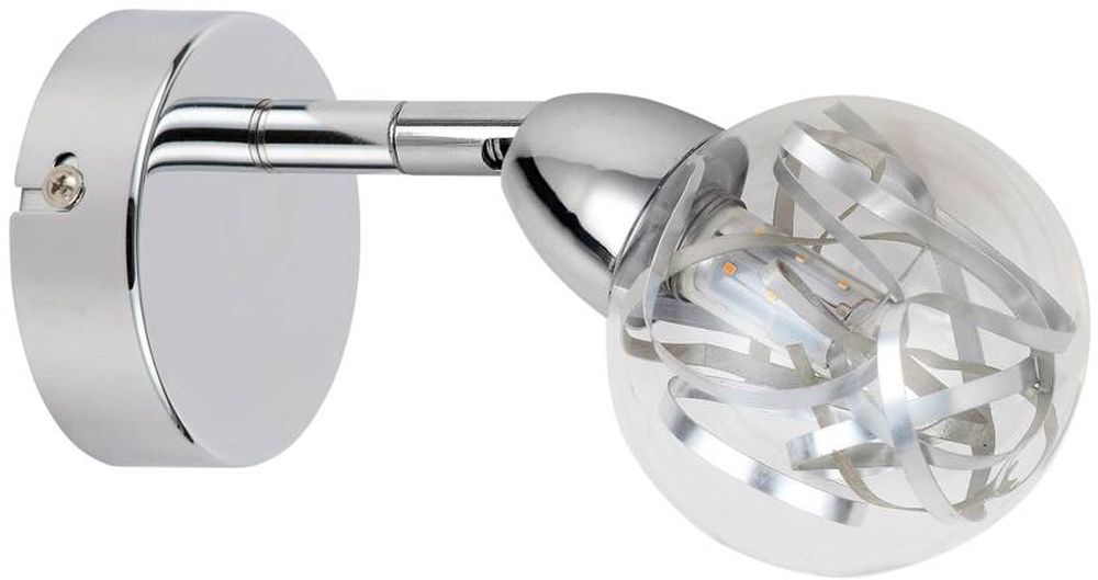 Candellux Bolo oldalfali lámpa 1x6 W króm 91-67517