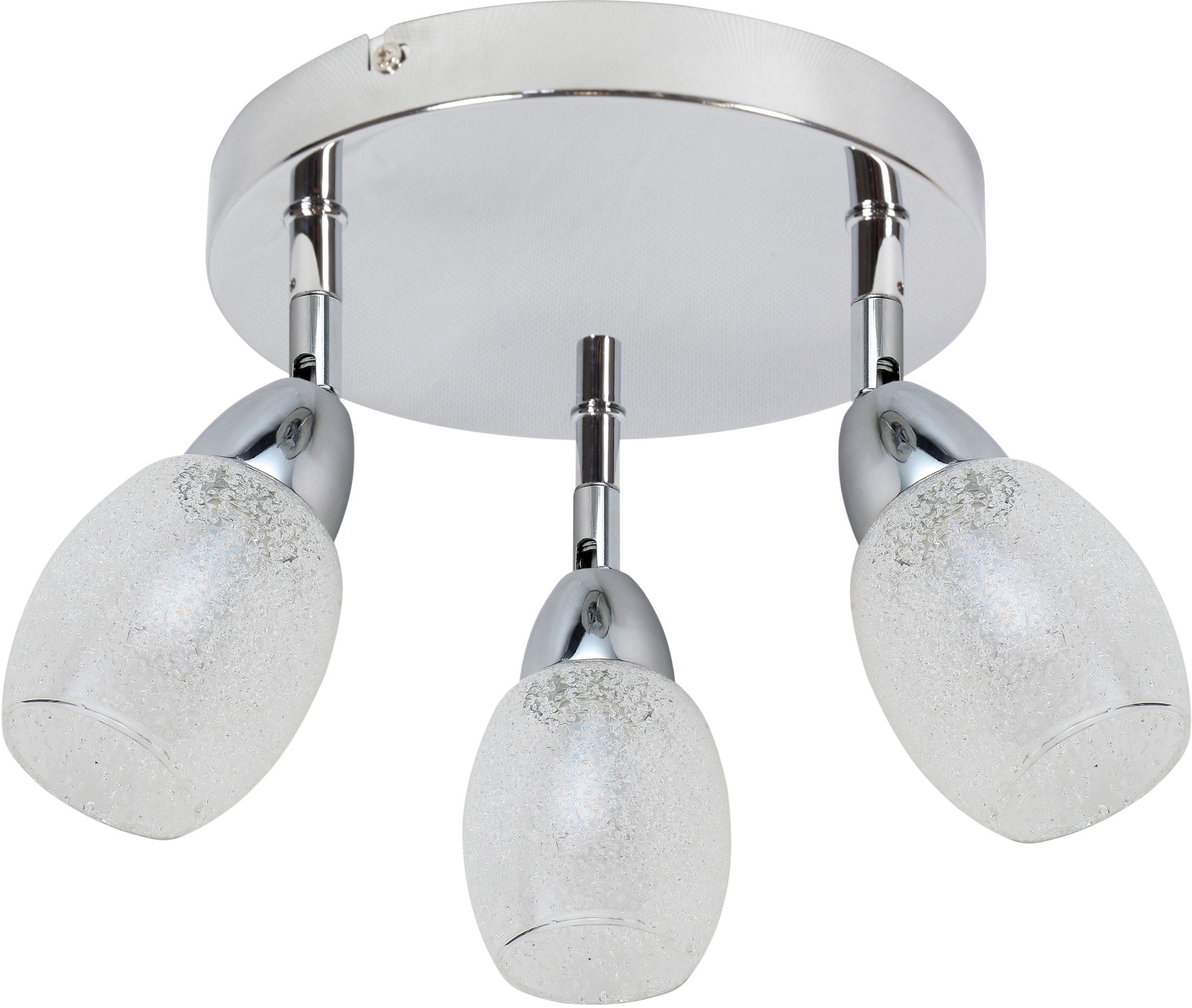 Candellux Rico mennyezeti lámpa 3x6 W króm-átlátszó 98-67692