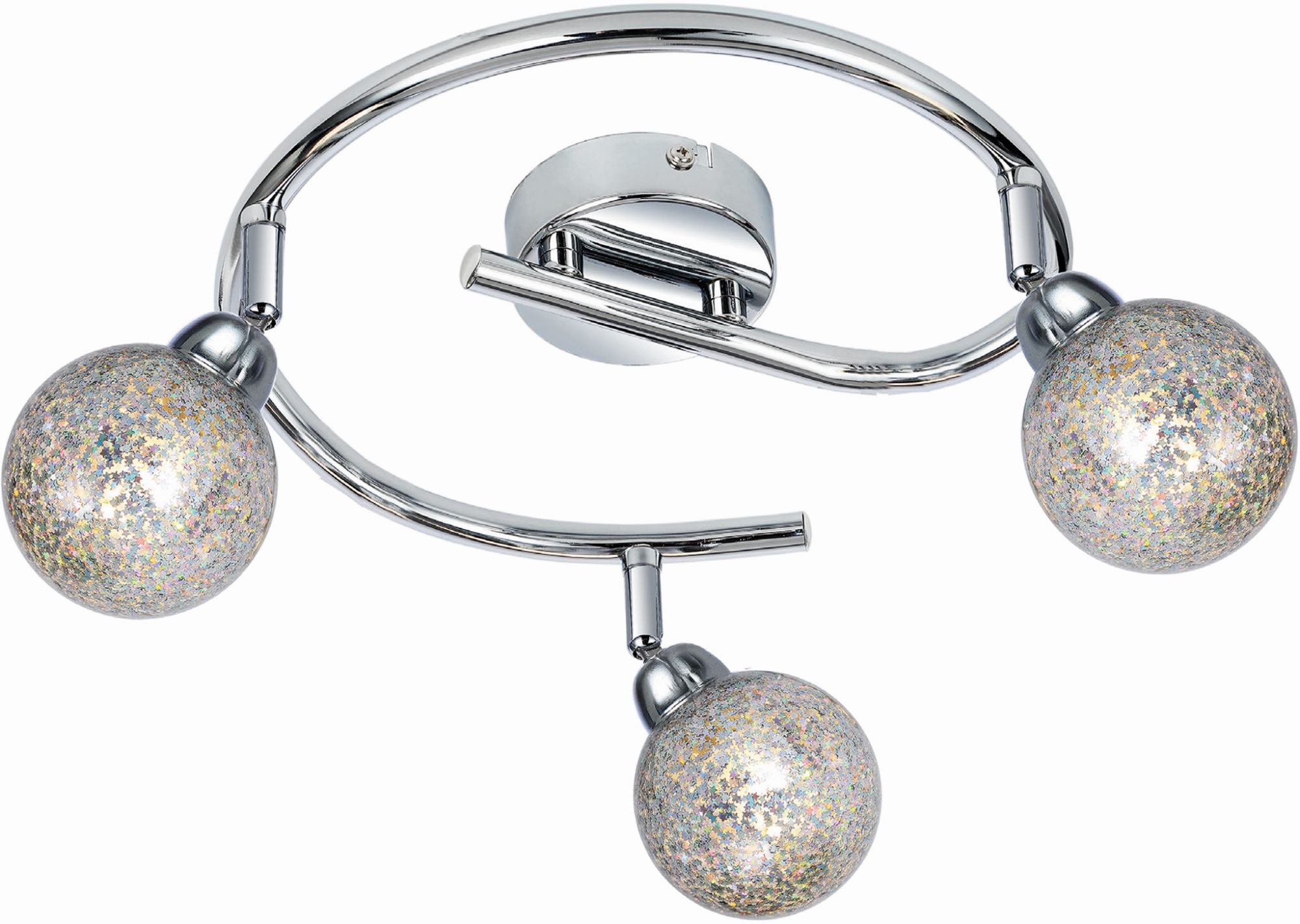 Candellux Kaleidoscope mennyezeti lámpa 3x4 W króm 98-61577