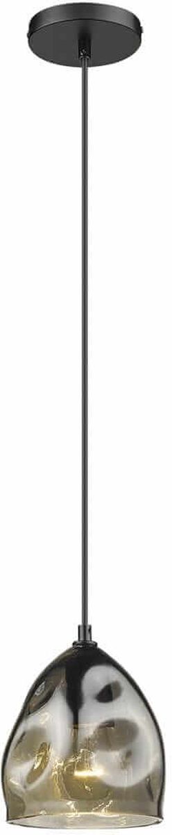 Light Prestige Melt függőlámpa 1x40 W fekete-átlátszó LP-126/1P