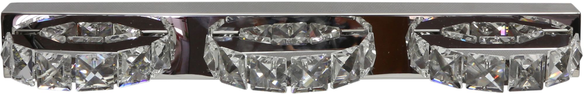 Candellux Shipi oldalfali lámpa 3x3 W acél-kristály 23-45324