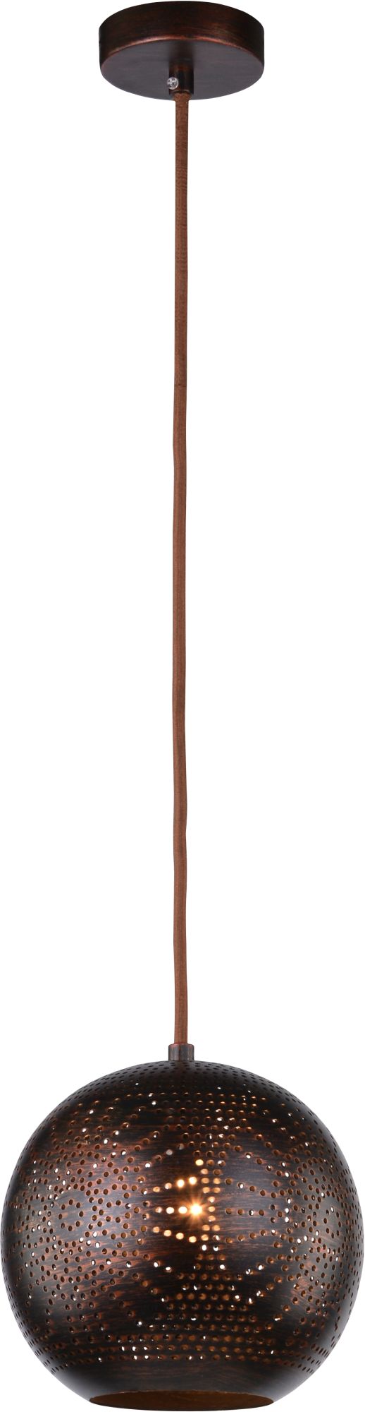 Candellux Sfinks függőlámpa 1x60 W barna 31-43283