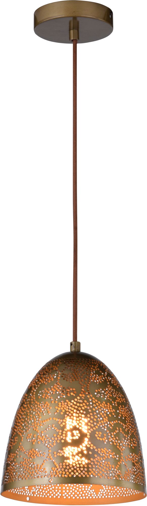 Candellux Sfinks függőlámpa 1x60 W patina 31-43306