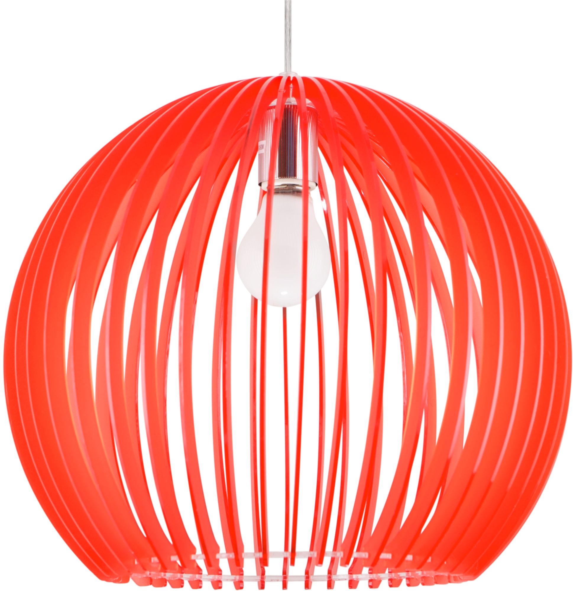 Candellux Haga függőlámpa 1x60 W piros 31-50413