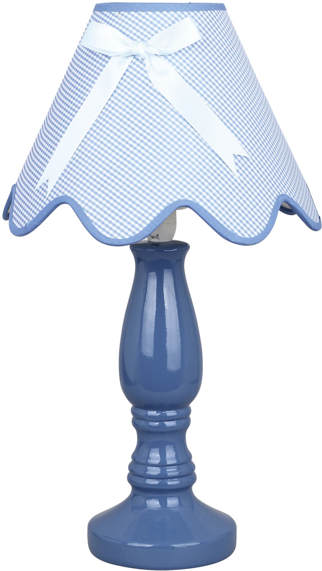 Candellux Lola asztali lámpa 1x40 W kék 41-04710