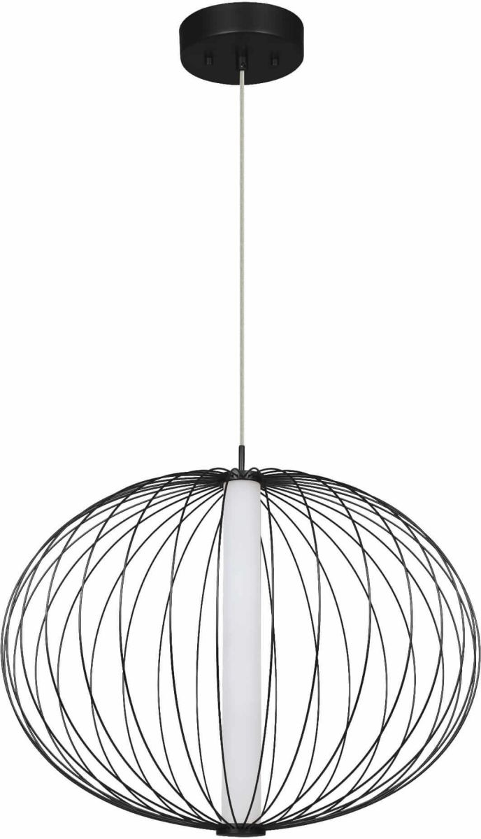 Light Prestige Treviso függőlámpa 1x18 W fekete LP-798/1PSBK