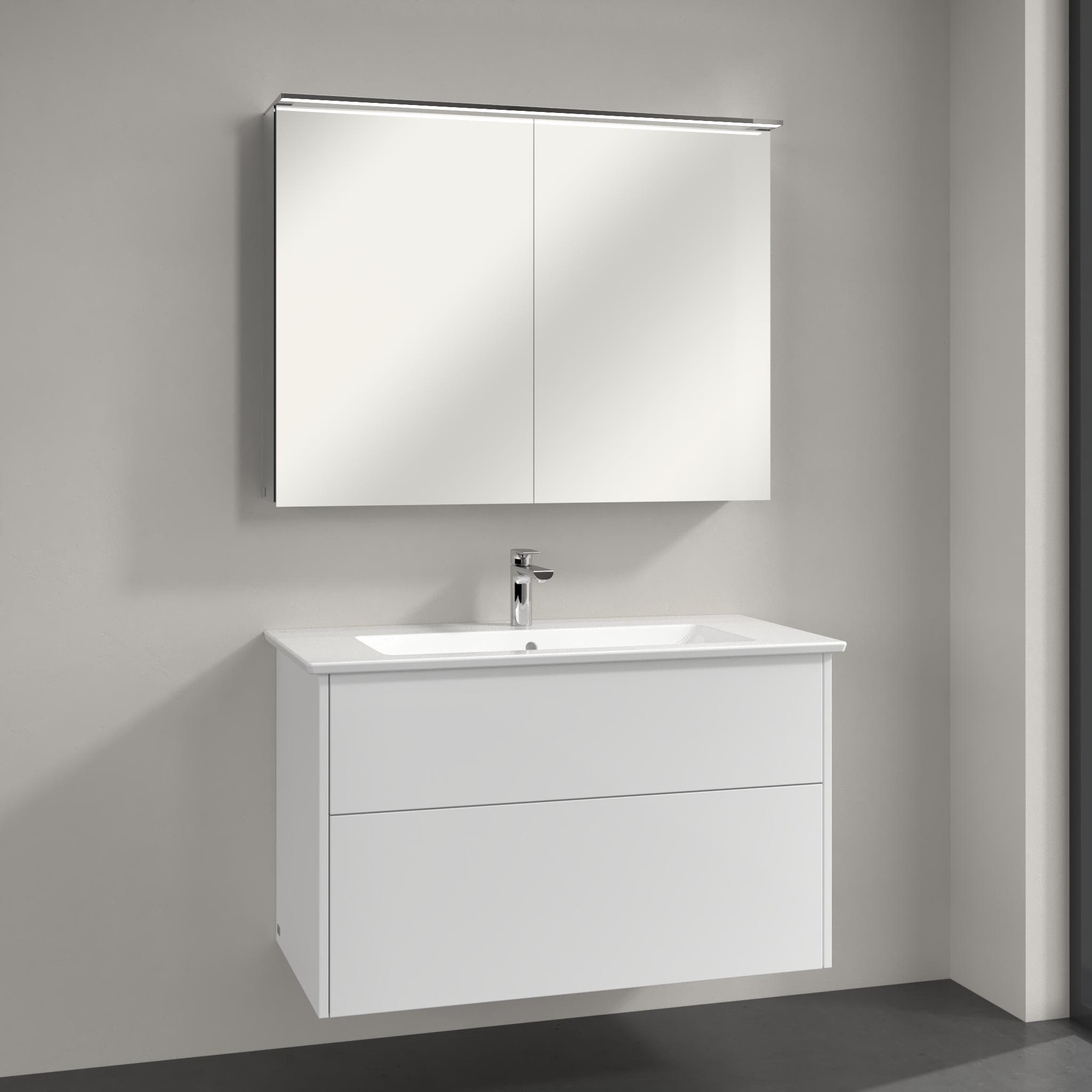 Villeroy & Boch Finero mosdó szekrénnyel 100 cm fehér S00403DHR1