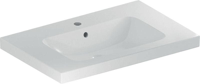 Geberit iCon mosdótál 75x48 cm négyszögletes beépíthető fehér 501.839.00.1