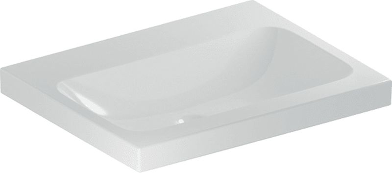 Geberit iCon mosdótál 60x48 cm négyszögletes mosdótálak fehér 501.847.00.5