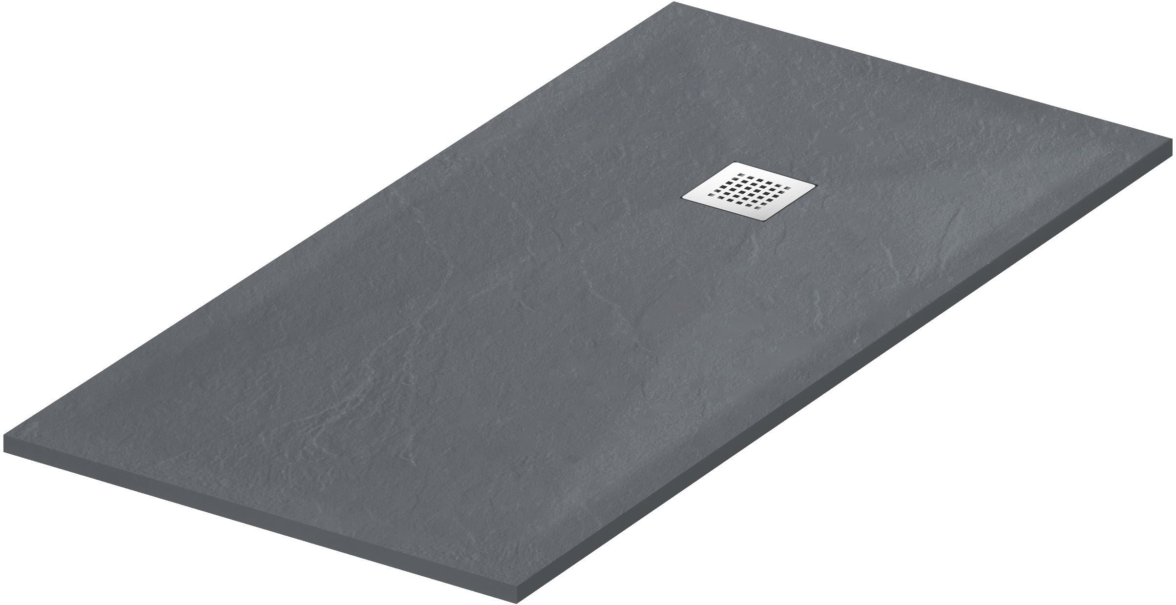 Balneo Stone Tray téglalap alakú zuhanytálca 110x90 cm szürke STFDG9011025