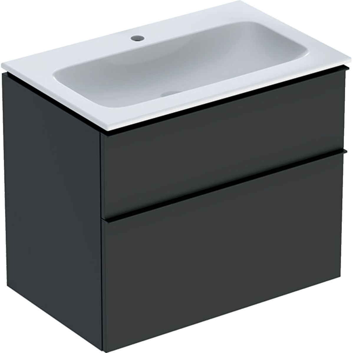 Geberit iCon mosdó szekrénnyel 75 cm grafit 502.336.JK.1