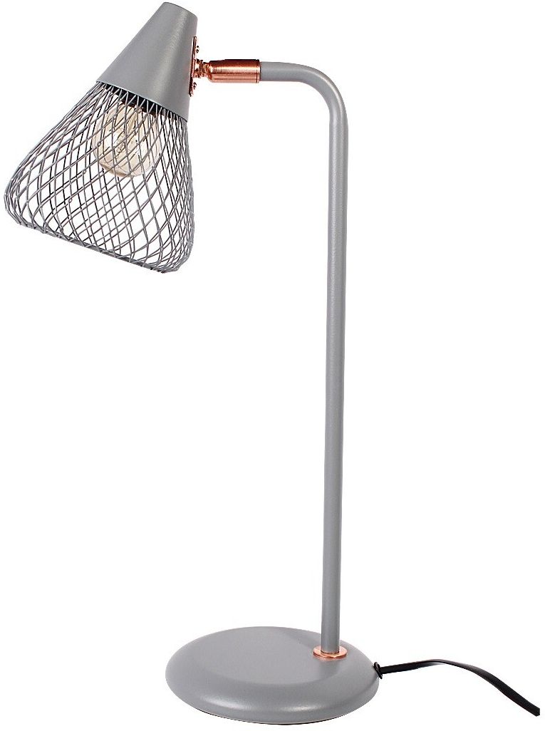 Rabalux Fanny asztali lámpa 1x25 W szürke-rózsaszín-arany 3182