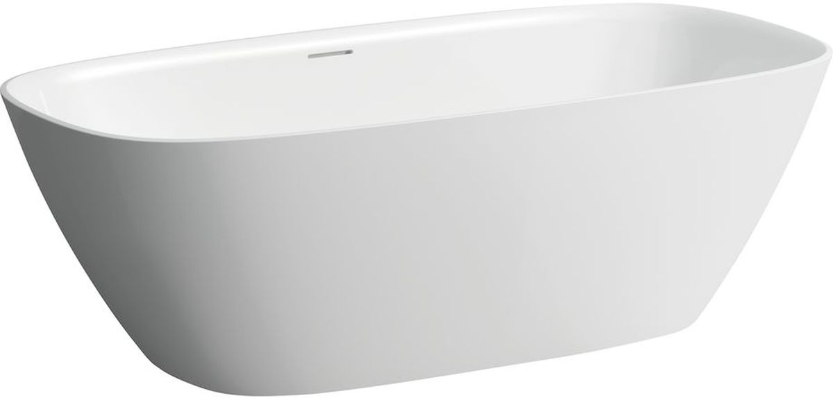 Laufen Ino térben álló kád 170x75 cm ovális fehér H2313020000001
