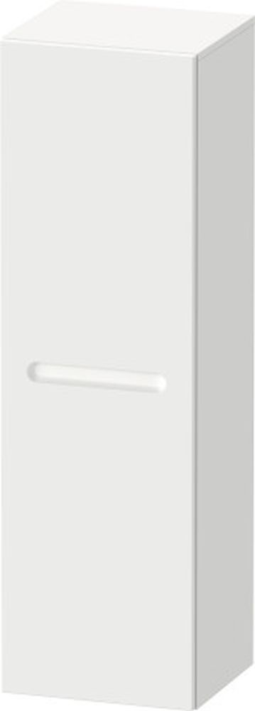 Duravit No. 1 szekrény 40x36x132 cm oldalt függő fehér N11308L18180000