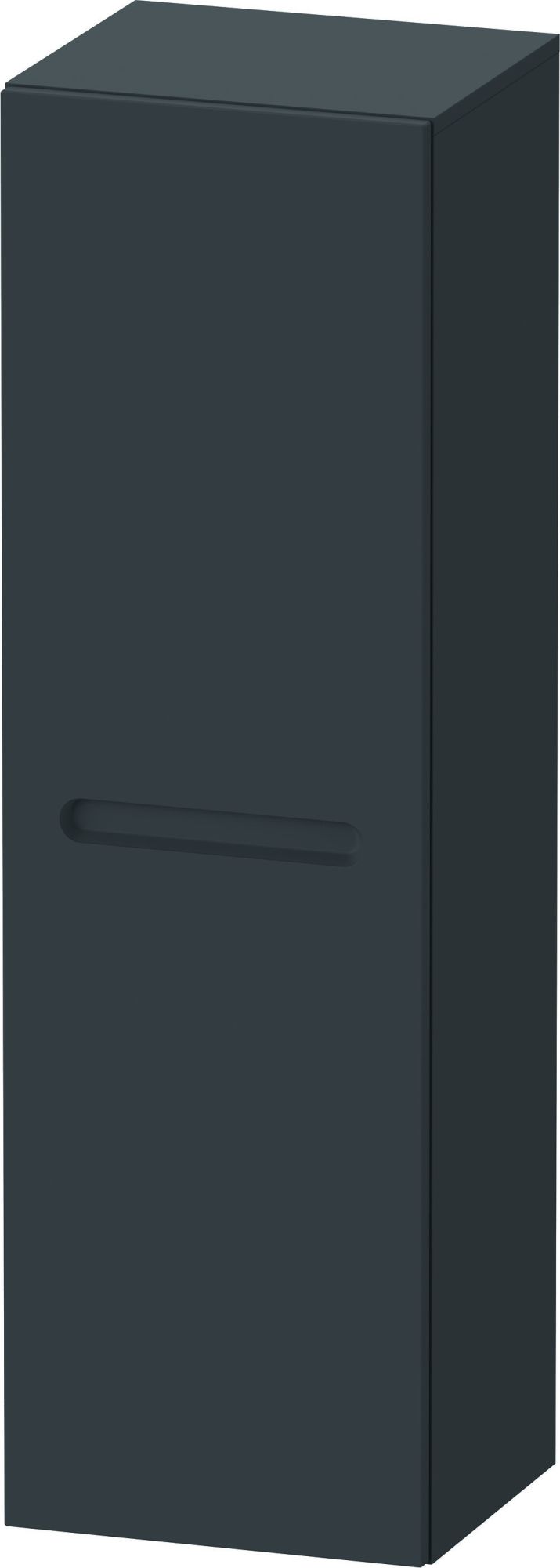 Duravit No. 1 szekrény 40x36x132 cm oldalt függő grafit N11308R49490000