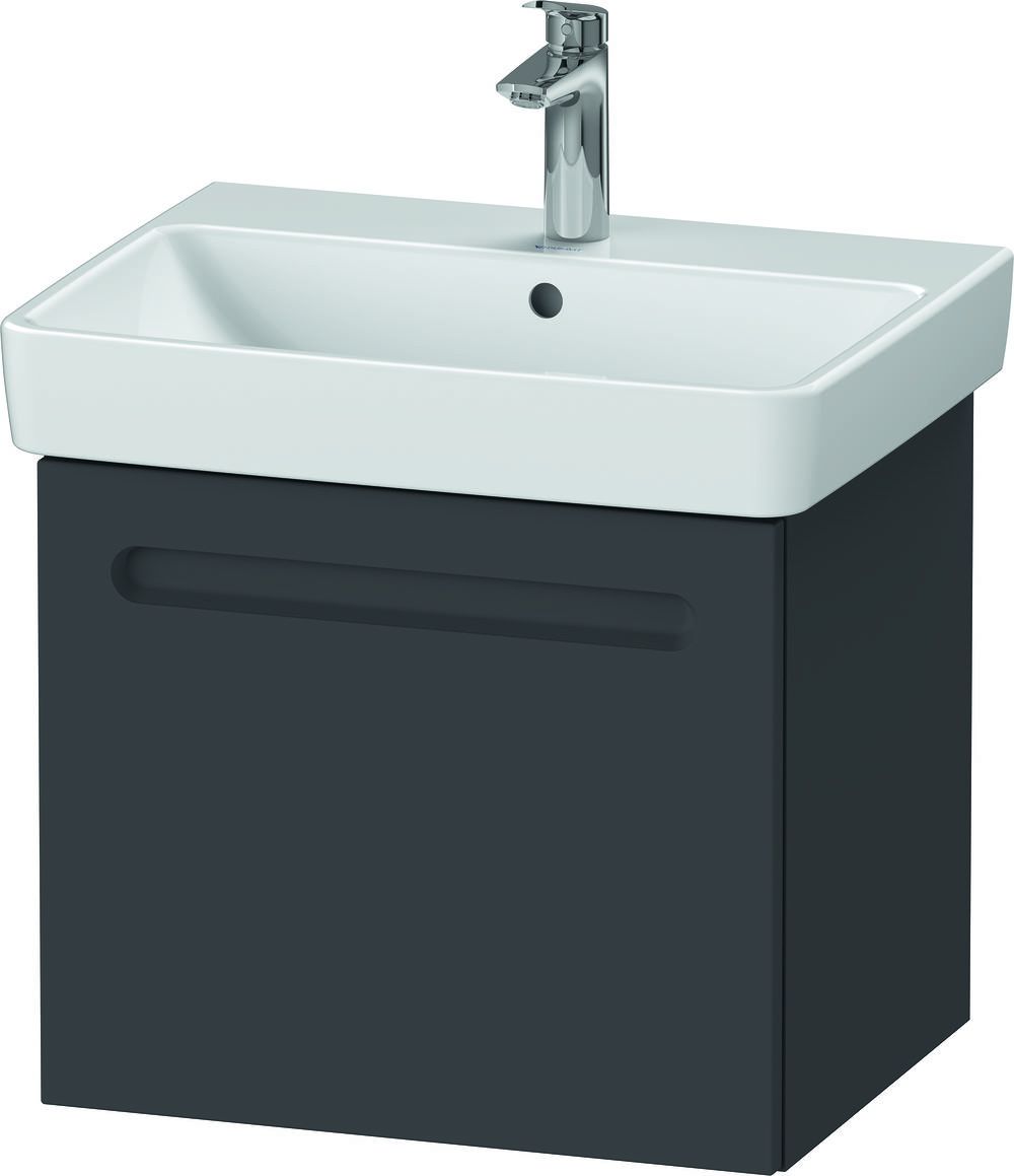 Duravit No. 1 szekrény 54x42.6x47.8 cm mosdókagyló alá akasztható grafit N14281049490000