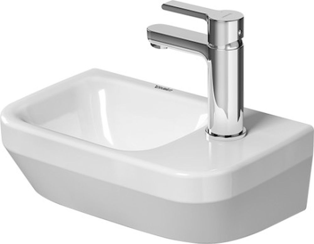 Duravit No. 1 mosdótál 36x22 cm négyszögletes klasszikus fehér 07453600412