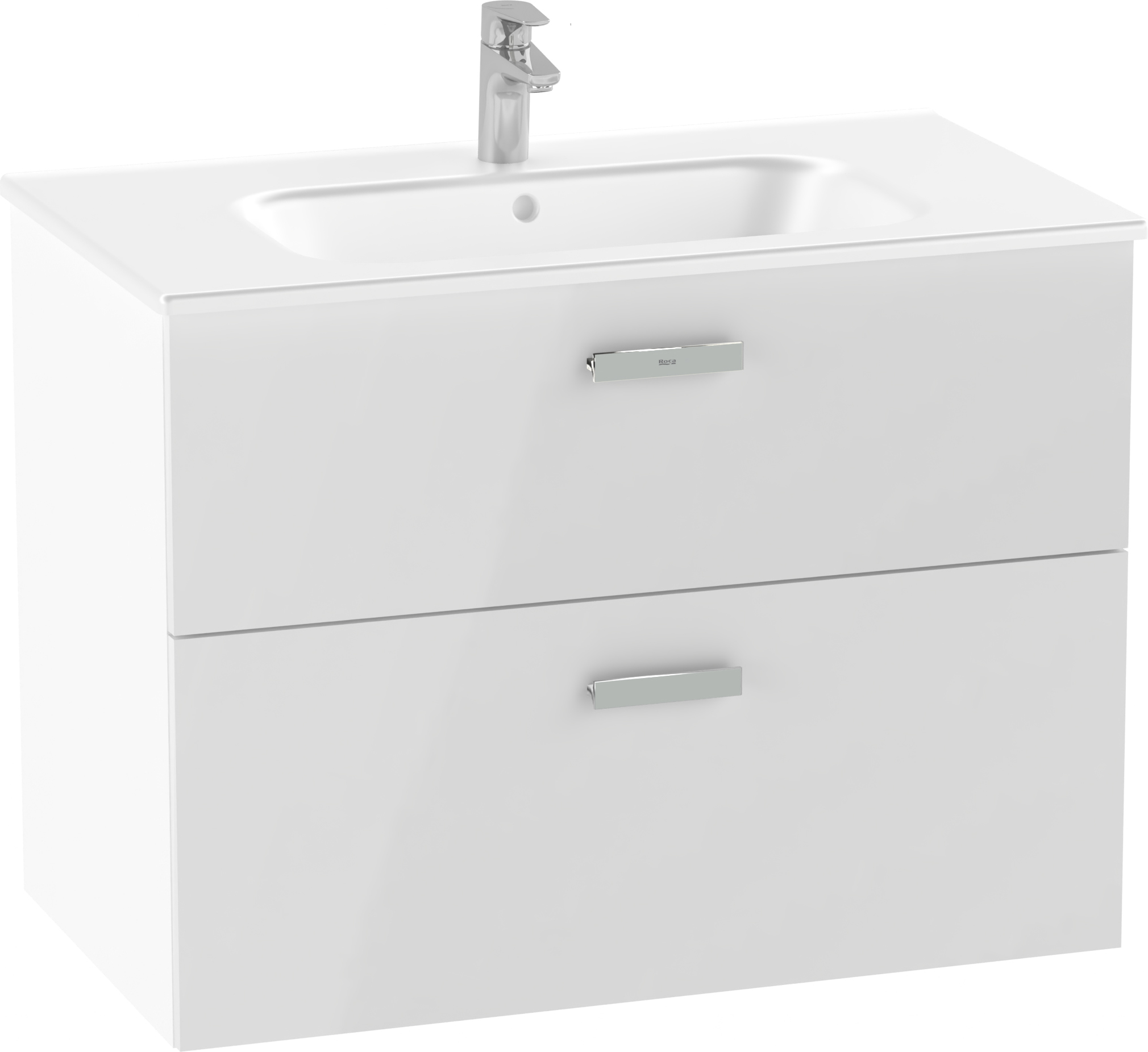 Roca Victoria Pro mosdó szekrénnyel 80.5 cm fehér A851880806