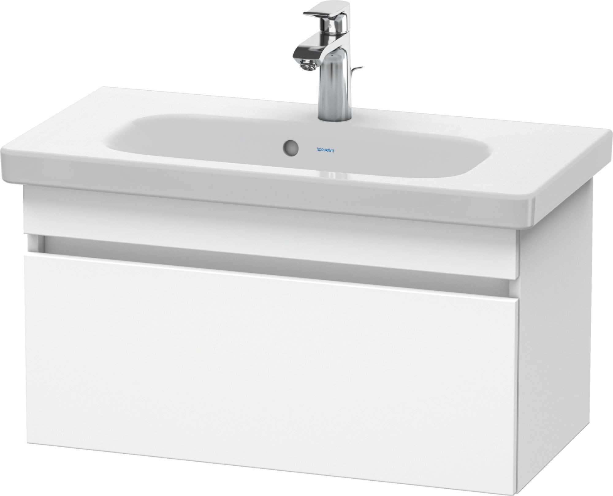 Duravit DuraStyle szekrény 73x44.8x39.8 cm mosdókagyló alá akasztható fehér DS639401818