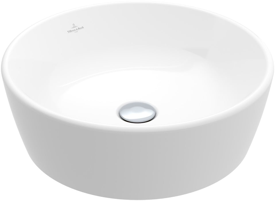Villeroy & Boch Architectura mosdótál 45x45 cm kerek mosdótálak fehér 5A2546R1