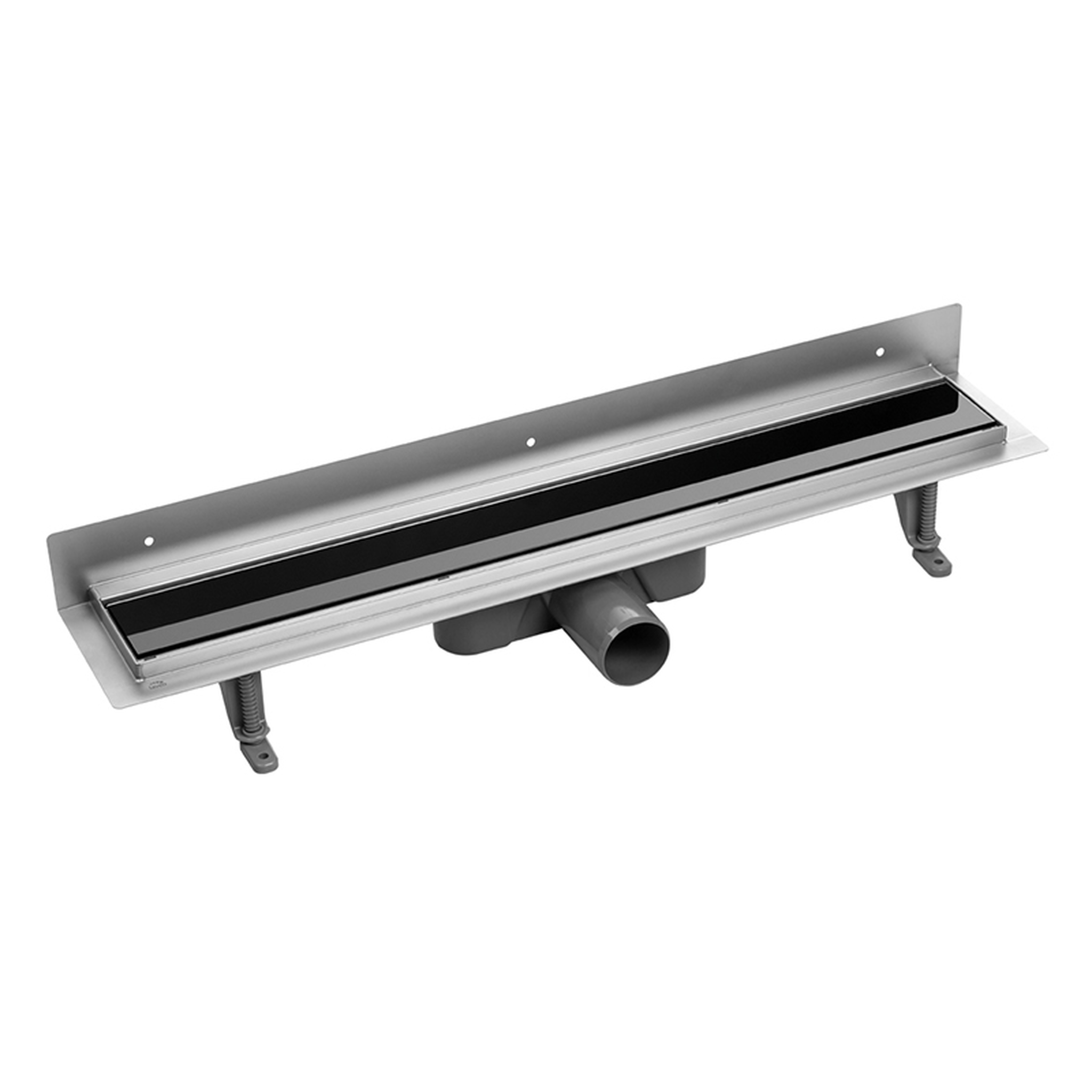 Laveo Basso lineáris lefolyó ráccsal 70 cm fekete COB771S