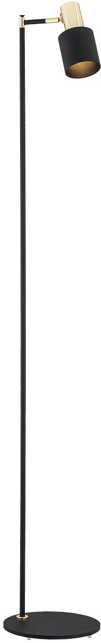 Argon Doria állólámpa 1x15 W fekete-sárgaréz 4259