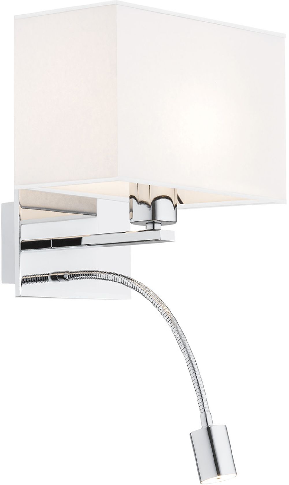 Argon Hilary oldalfali lámpa 2x15 W fehér-króm 867