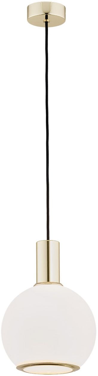 Argon Sagunto függőlámpa 1x15 W sárgaréz-opál 4357